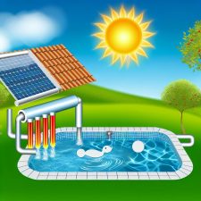Hur du kan använda grön energi för att värma upp poolen