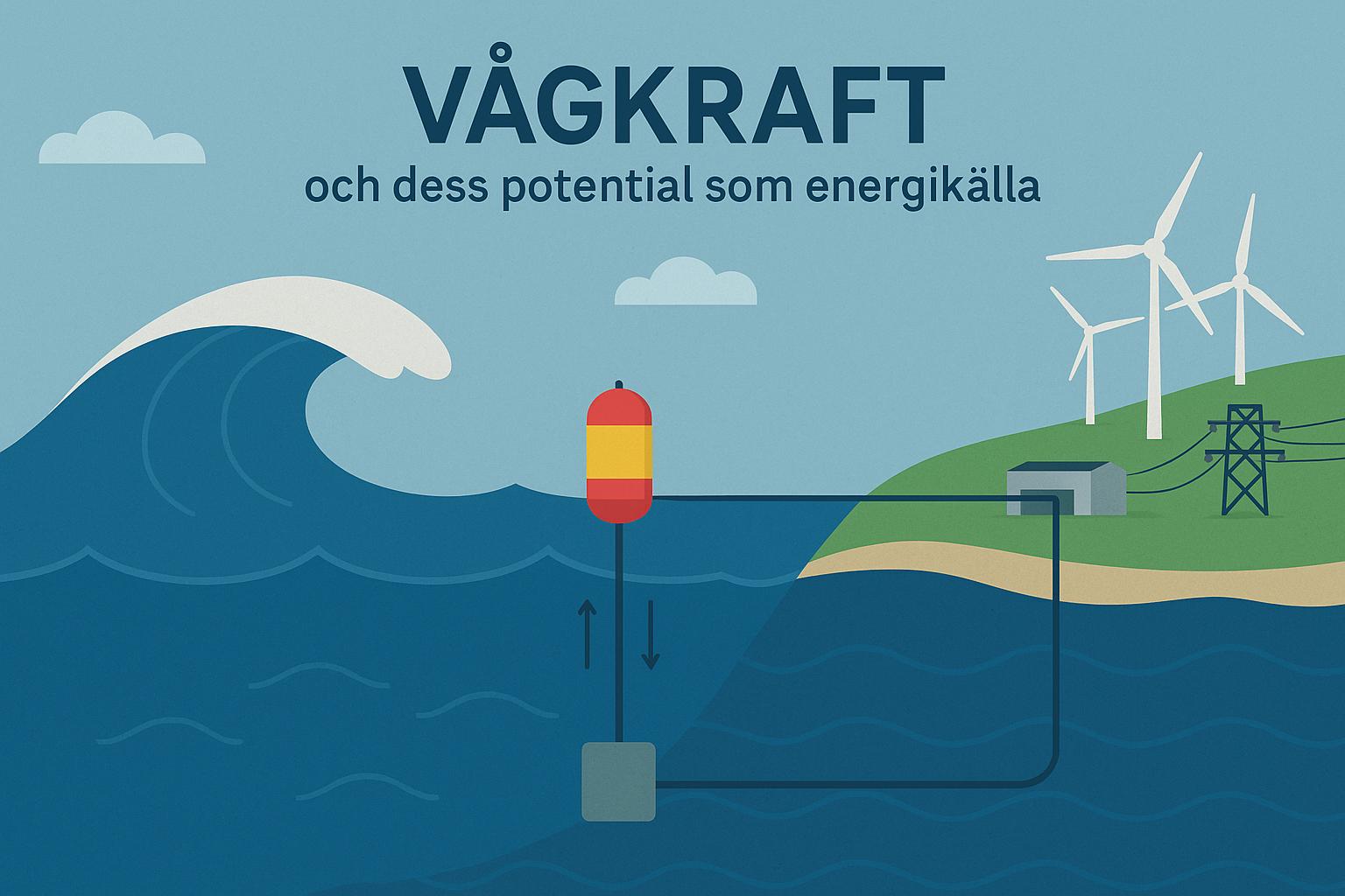 Vad är vågkraft och dess potential som energikälla?