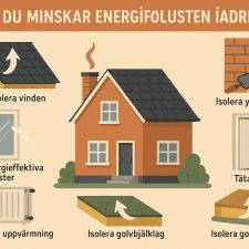 Hur du minskar energiförlusten i äldre hus