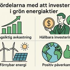 Fördelarna med att investera i grön energiaktier