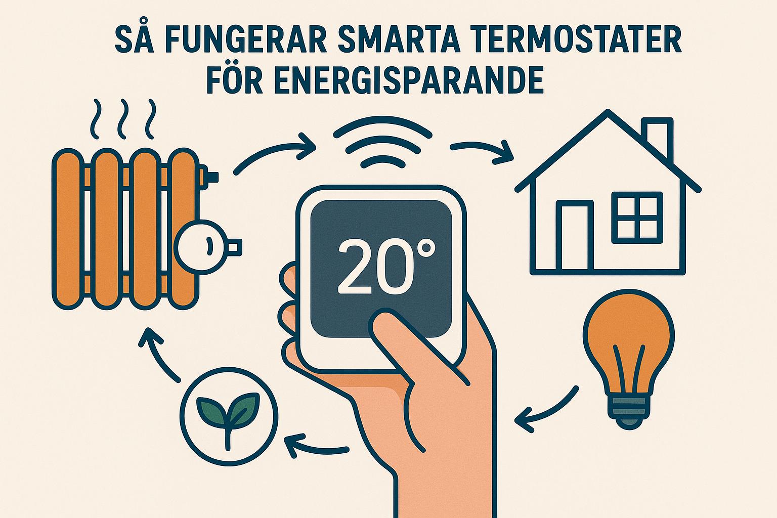 Så fungerar smarta termostater för energisparande