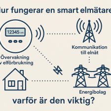 Hur fungerar en smart elmätare och varför är den viktig?