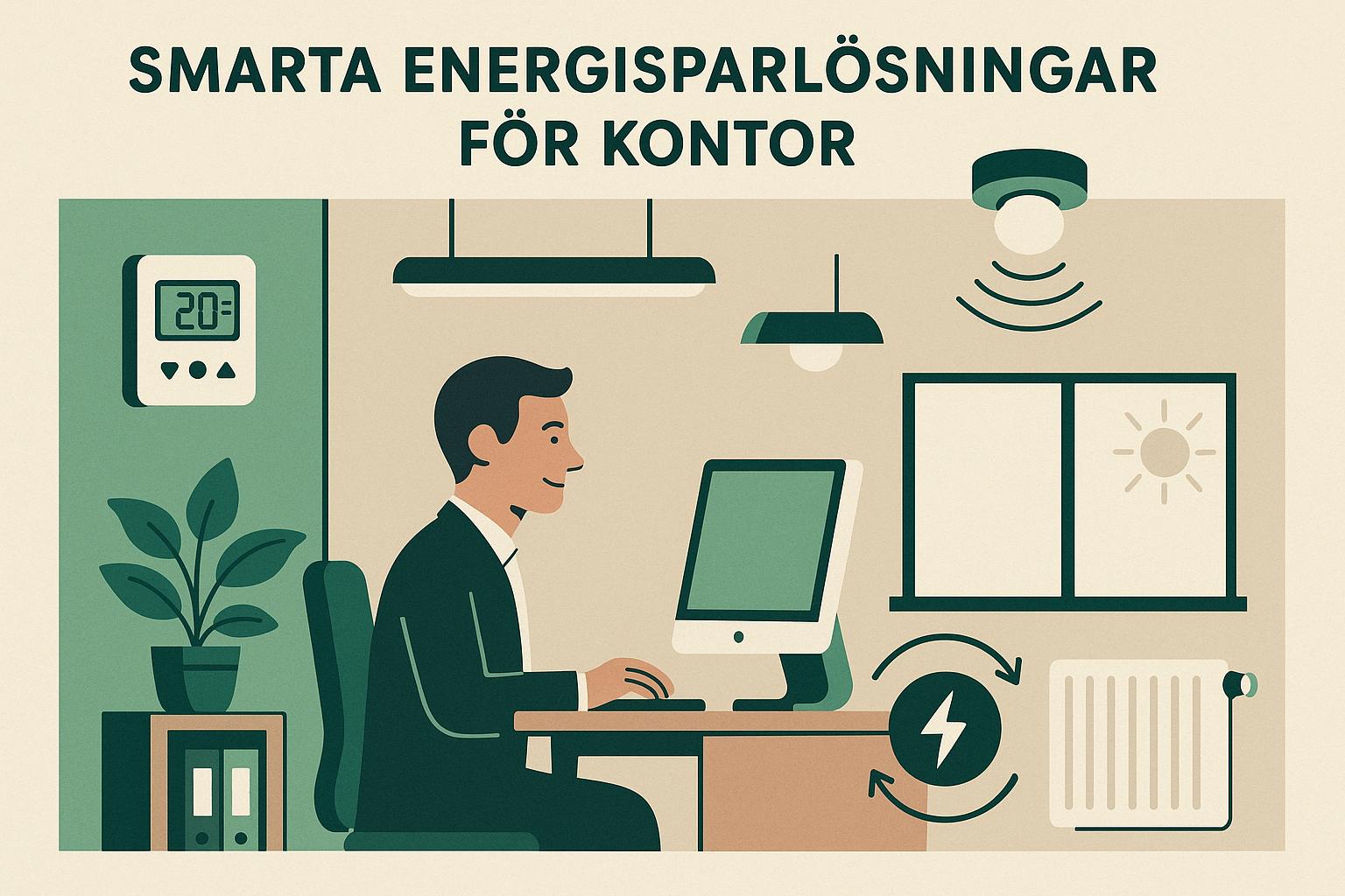 Smarta energisparlösningar för kontor