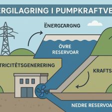 Vad är energilagring i pumpkraftverk och hur fungerar det?