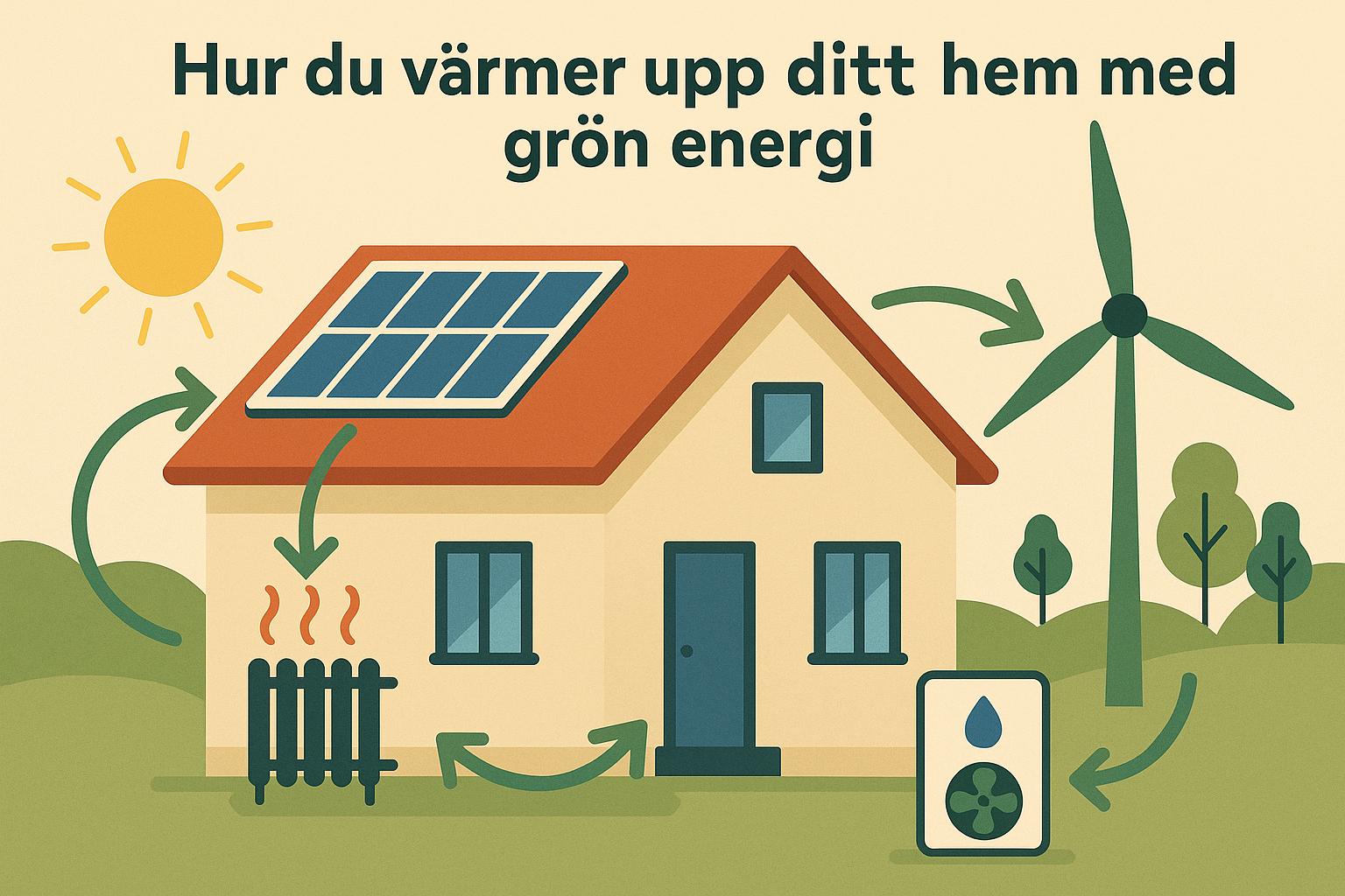 Hur du värmer upp ditt hem med grön energi