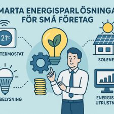 Smarta energisparlösningar för små företag