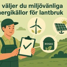 Så väljer du miljövänliga energikällor för lantbruk