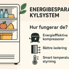 Vad är energibesparande kylsystem och hur fungerar de?