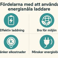 Fördelarna med att använda energisnåla laddare