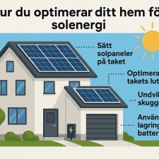 Hur du optimerar ditt hem för solenergi