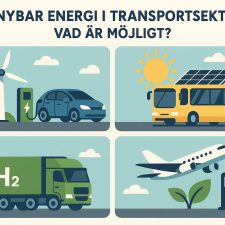 Förnybar energi i transportsektorn: Vad är möjligt?