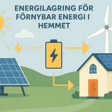 Hur energilagring fungerar för förnybar energi i hemmet