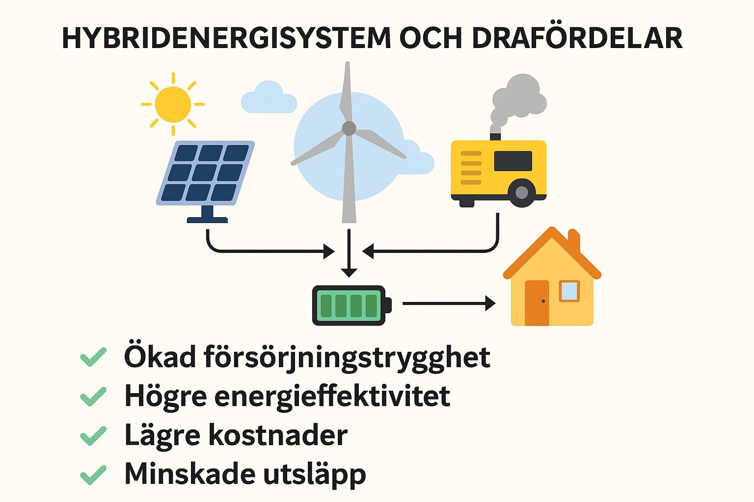 Vad är hybridenergisystem och deras fördelar?